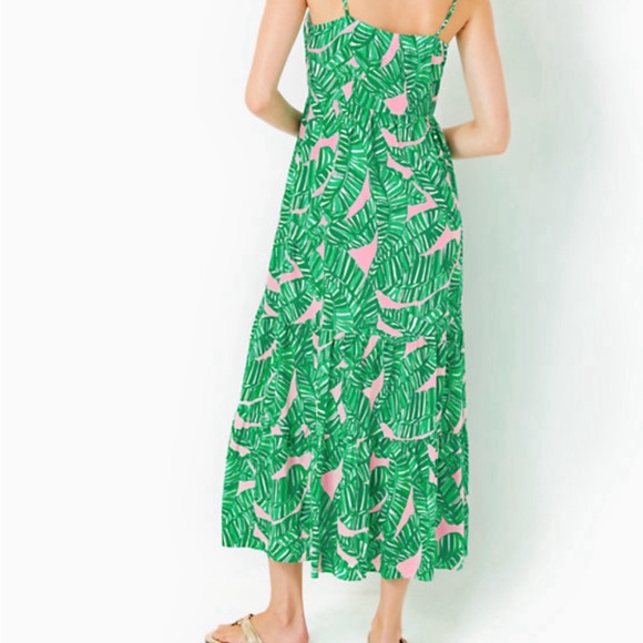 Lilly Pulitzer Teresa maxi dress nwt lets go bananas - Picture 3 of 4